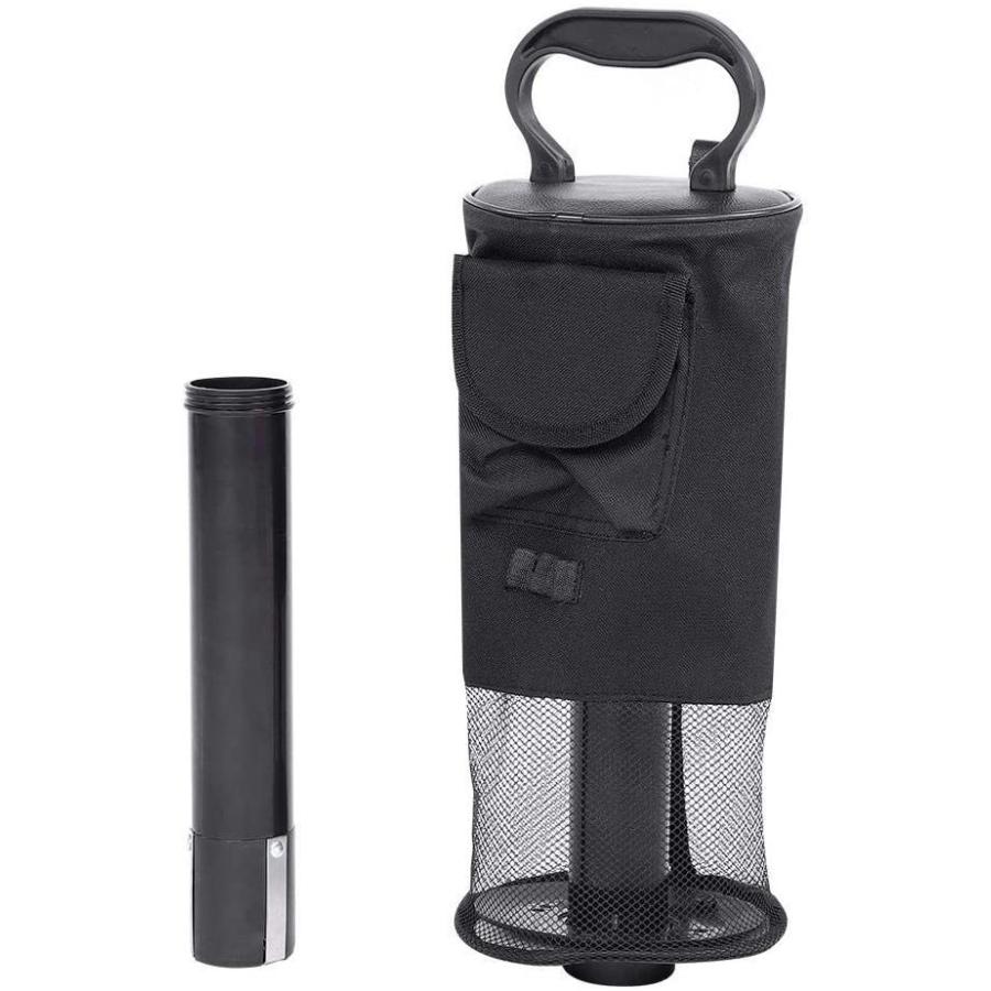 日本製 ゴルフボールレトリーバー ポータブル 拾い 集球 収集器 腰痛退散 負担軽減 ゴルフ用品 オックスフォード布 黒 かかストア 通販 Yahoo ショッピング 好評 Loopbiketours Com