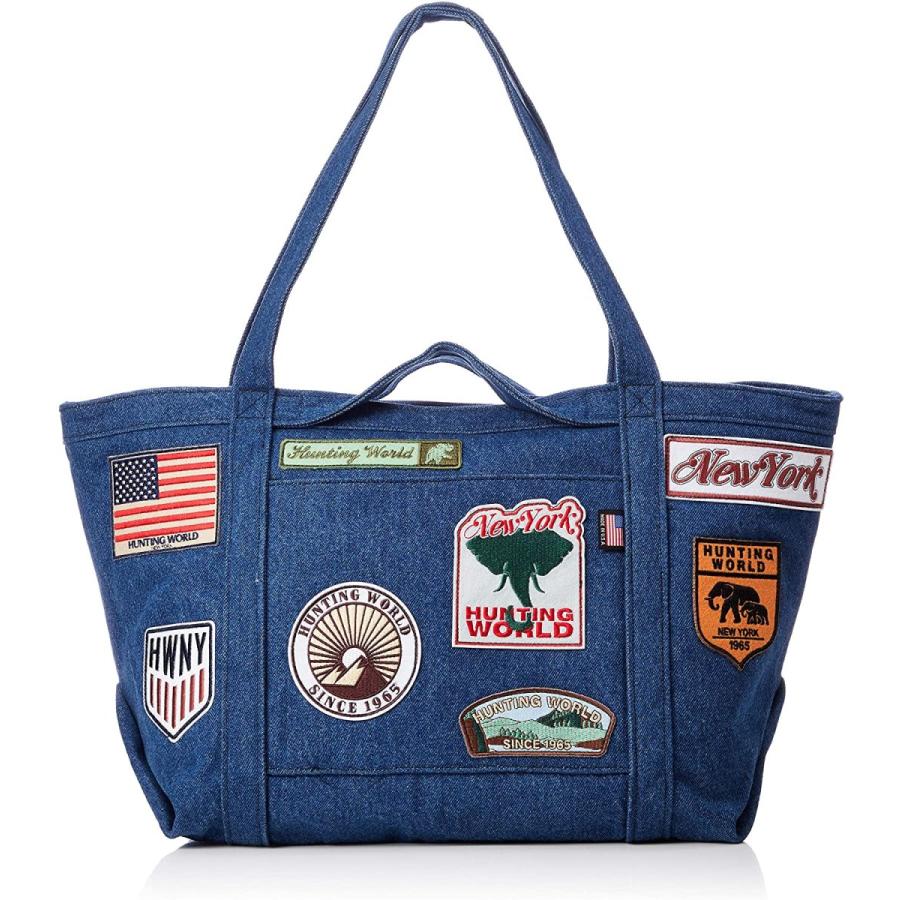 柔らかい ハンティングワールド トートバッグ 5024 Denim 手提げ コットン サイズ対応 Pc収納可 ネイビー 並行輸入品 かかストア 通販 Yahoo ショッピング 想像を超えての Globaltask Net