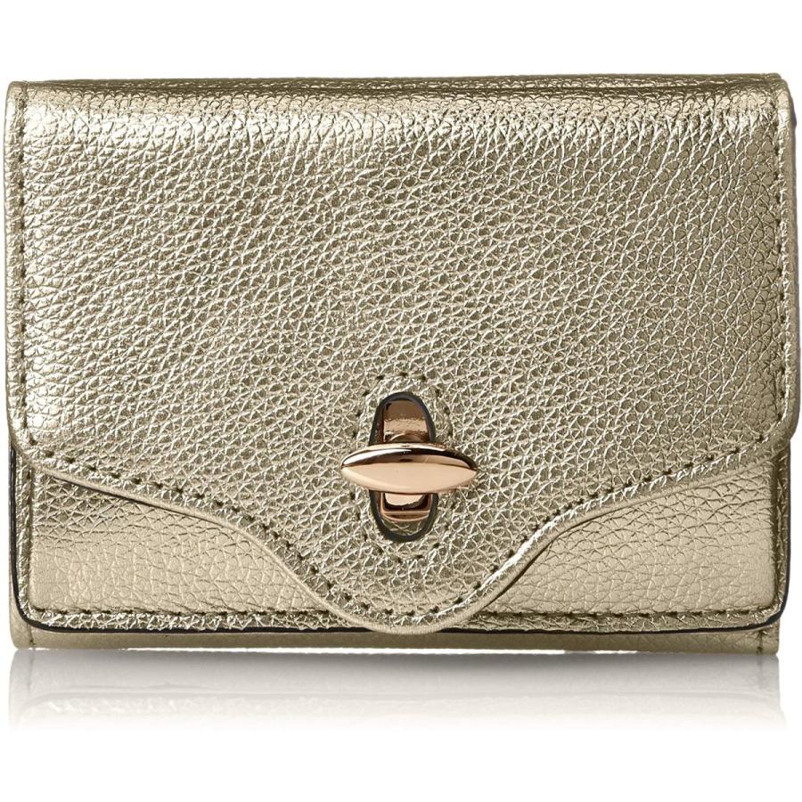 送料無料 ハシバミ ジーンメタリック ミニウォレット ゴールド アウトレット送料無料 Taswe Or Tz