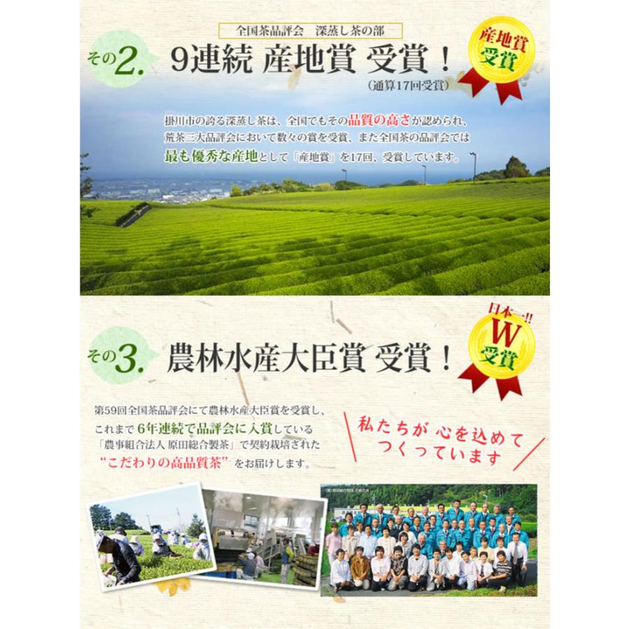 新茶わくわく5袋セット 大走り100g×1袋 初摘み100g×1袋 八十八夜100g×2