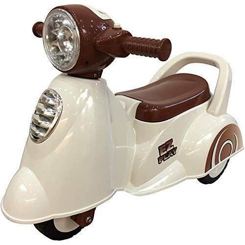 足けり乗用玩具 レトロ スクーター バイク 乗用玩具 押し車 子供用乗物 室内玩具