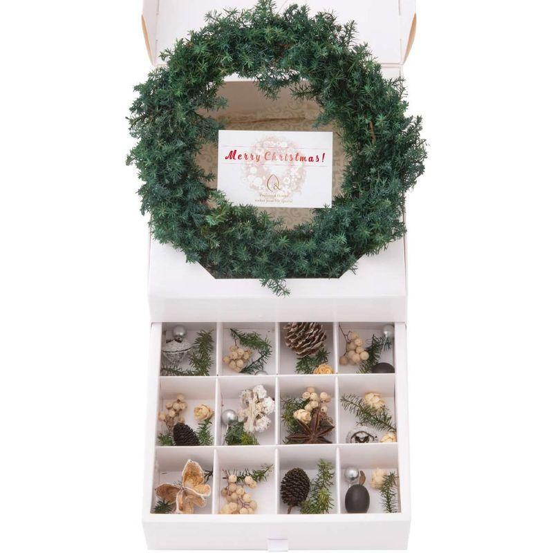 ランキングや新製品 プリザーブドフラワー ハンドメイド 手作りキット クリスマスリース 自分で作る Christma Merry 木の実 ナチュラル 接着剤付き その他インテリア雑貨 小物 Www We Job Com