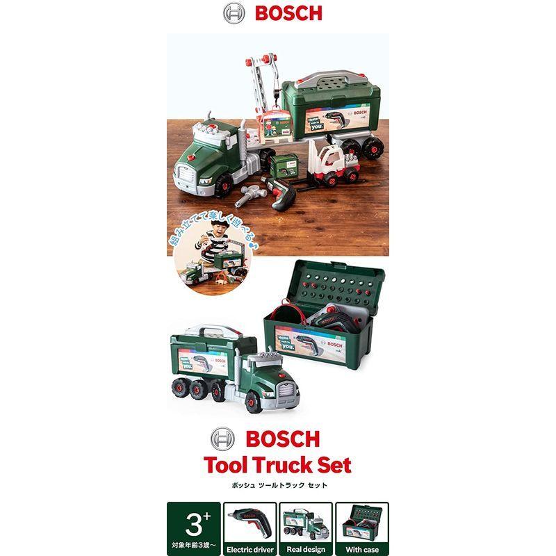 対象年齢3歳 8640 セット ツールトラック Bosch 車のおもちゃ トラック 知育玩具 分解 組立 電動ドライバー その他おもちゃ 独特な Themtransit Com
