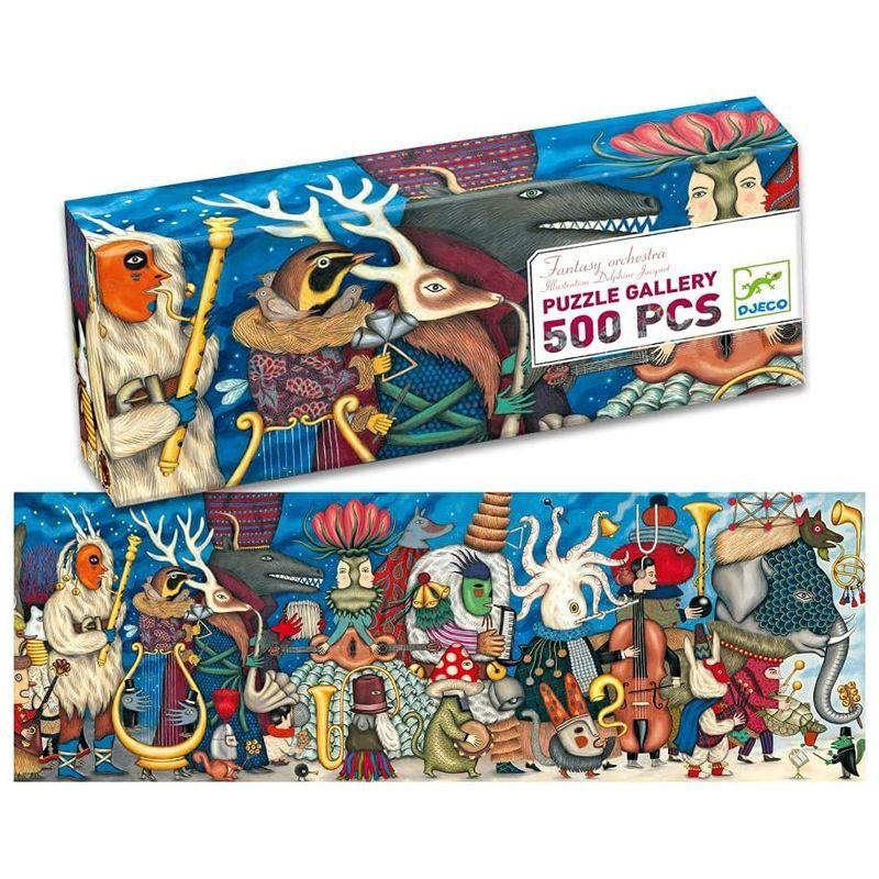 ジグソーパズル 子供 500ピース パズル 8歳 小学生 知育玩具 おしゃれ 北欧 動物 プレゼント クリスマス おうち時間 Djeco かけはしjapan 通販 Yahoo ショッピング