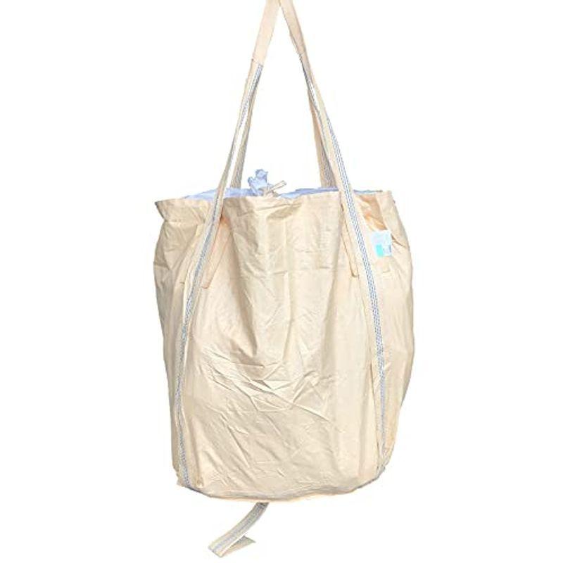 モリリン フレコンバック 10枚入 角型 幅86×奥86×高さ120cm (耐荷重:1t) (角型) (排出口無し) (反転ベルト有り) ベ