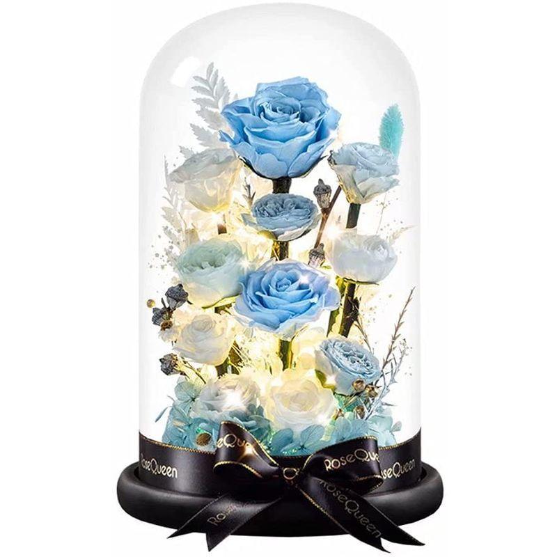 適当な価格 プリザーブドフラワー ガラスドーム 結婚記念日 プレゼント バラ 花 人気 薔薇 ピンク 高級 枯れない花 ロース ケース入り ラッピン Fucoa Cl