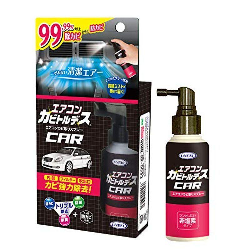 期間限定送料無料 エアコン エアコンカビトルデス 車用 80ml カビ除去 防カビ効果 約1ヶ月持続 カビ臭除去 除菌