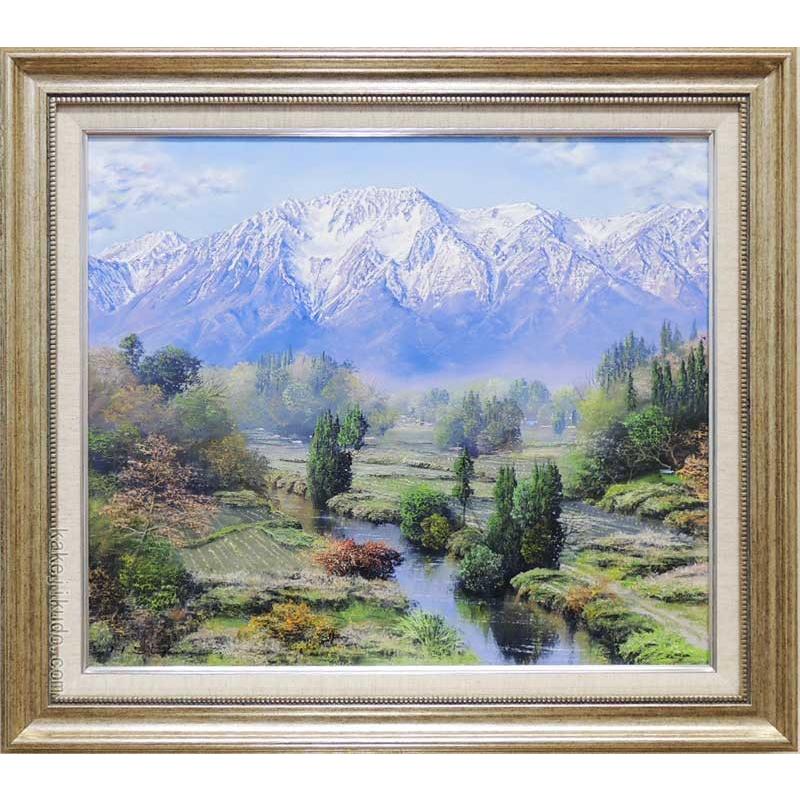 絵画 油絵 立山 (佐田光) 【海・山】【肉筆】【油絵】【日本の 絵画 油絵 立山 (佐田光) 【海・山】【肉筆】【油絵】【日本の