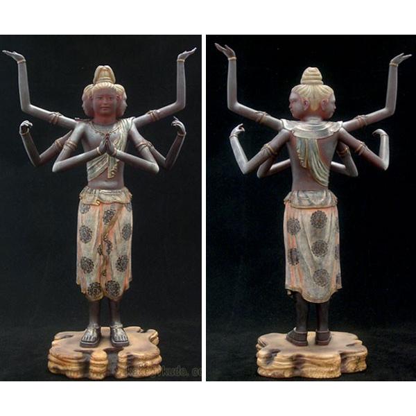 阿修羅像 仏像 フィギュア 国宝を美麗に複製 : 掛け軸・絵画の専門店