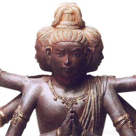 阿修羅像（小サイズ） 仏像 フィギュア 国宝を美麗に複製 : 掛け軸