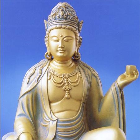 仏師 先崎栄伸 銅ブロンズ 金箔仕上『恵比寿』置物 共箱 定価68万円 仏教美術 S__32563230.jpg