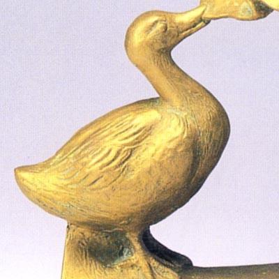 清河宗翠 おでかけ （ブロンズ像） : 掛け軸・絵画の専門店 掛軸堂画廊