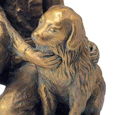 清河宗翠 ともだち （ブロンズ像） : 掛け軸・絵画の専門店 掛軸堂画廊