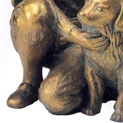 清河宗翠 ともだち （ブロンズ像） : 掛け軸・絵画の専門店 掛軸堂画廊