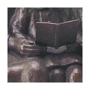 清河宗翠 慈愛 （ブロンズ像） : 掛け軸・絵画の専門店 掛軸堂画廊