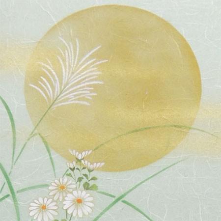 掛け軸　お月見　(南川康夫)