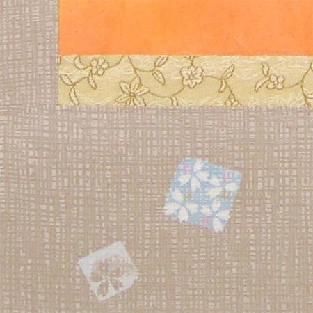 掛け軸　しだれ桜　（南川康夫）　（掛軸小物なし）　　【掛軸】_2