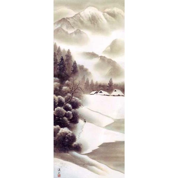 掛け軸 四季賞翫（四季揃） (伊藤渓山) 掛軸 : 掛け軸・絵画の専門店
