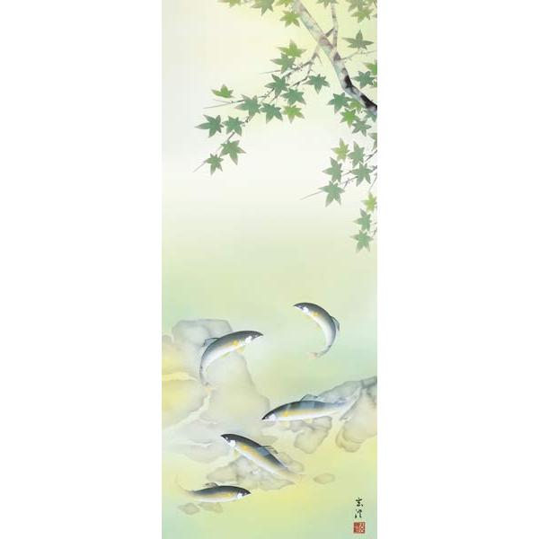 掛け軸 四季花鳥 (清水玄澄) 掛軸 : 掛け軸・絵画の専門店 掛軸堂画廊