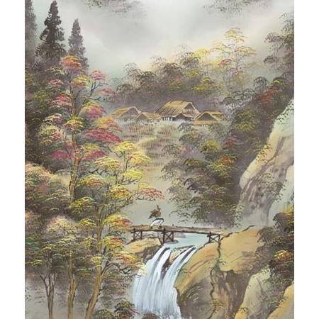 掛け軸 紅葉綿衣 (田口紅洋) 掛軸 : 掛け軸・絵画の専門店 掛軸堂画廊