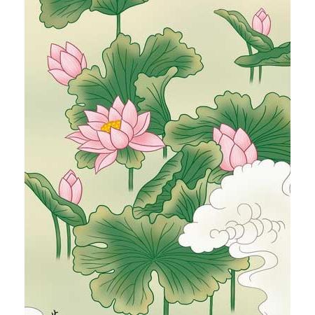 掛け軸 恩徳讃蓮華 (北山歩生) 掛軸 : 掛け軸・絵画の専門店 掛軸堂
