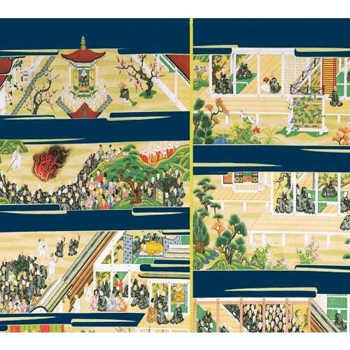 掛け軸 親鸞聖人御絵伝 (山村観峰) 掛軸 : 掛け軸・絵画の専門店 掛軸