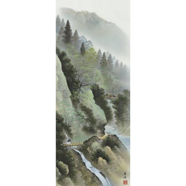 掛け軸 四季彩遷 (小林秀峰) 掛軸 : 掛け軸・絵画の専門店 掛軸堂画廊