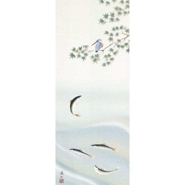 【掛け軸】渓月　作　「四季花」【美品】 掛け軸 四季花鳥 (伊藤渓山) 掛軸 : 掛け軸・絵画の専門店 掛軸堂画廊