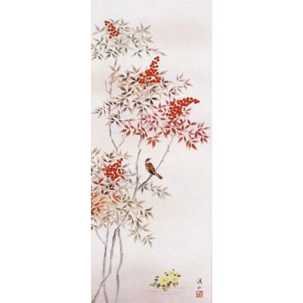 掛け軸 四季花鳥 (伊藤渓山) 掛軸 : 掛け軸・絵画の専門店 掛軸堂画廊
