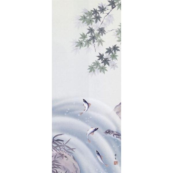 掛け軸 四季競艶 (北山歩生) 掛軸 : 掛け軸・絵画の専門店 掛軸堂画廊