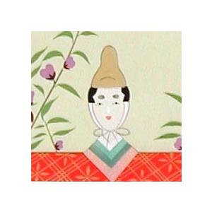 掛け軸 立雛 (中山甚) （掛軸小物なし） 【掛軸】 : 掛け軸・絵画の