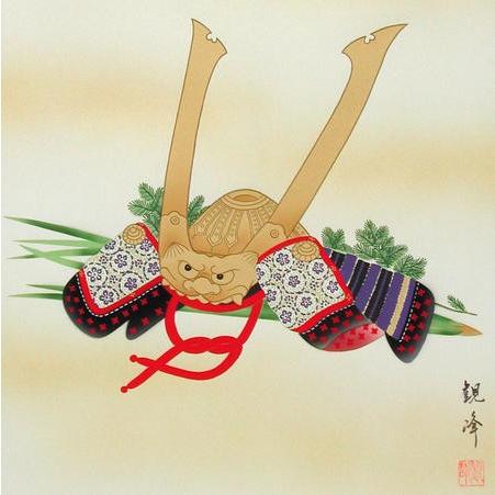 掛け軸　兜 掛け軸 兜 （掛軸小物なし） 【掛軸】 : 掛け軸・絵画の専門店 掛軸堂