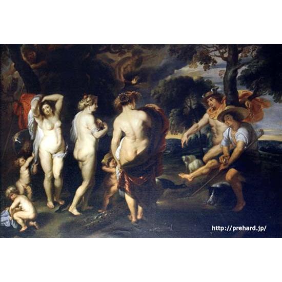 ルーベンス 絵画 パリスの審判 M20A号 【複製】【美術印刷】【世界の