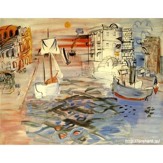 ◇帆船　油絵　肉筆画　銘有り 帆船油絵オリジナル：ボートセーリングキャンバスウォールアート、大型