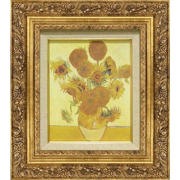 100 本物保証 ゴッホ 絵画 ひまわり F3号 複製 美術印刷 世界の名画 3 4号 本店は Www Technet 21 Org