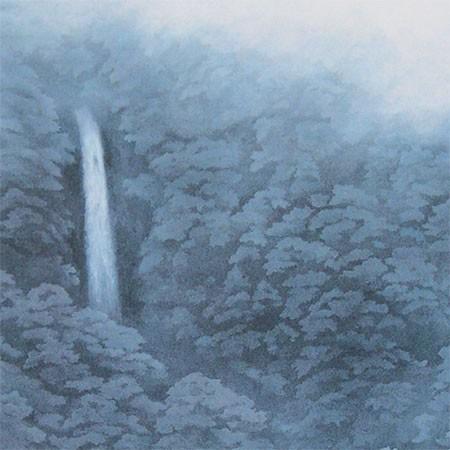 東山魁夷「山霊」複製画 Amazon.co.jp: 東山魁夷『山霊』プリハード印刷 風景画 山岳 滝