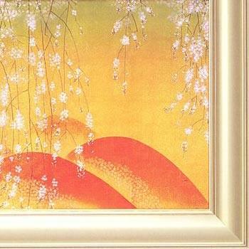 石踊達哉、【花伝説】、希少な額装用画集より、新品額装付、状態良好 石踊達哉 『月下青葉もみじ』 ｜骨董品買取 緑和堂