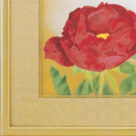 奥村土牛 絵画 紅白牡丹 【複製】【美術印刷】【巨匠】【変型特 奥村土牛 絵画 紅白牡丹 【複製】【美術印刷】【巨匠】【変型特