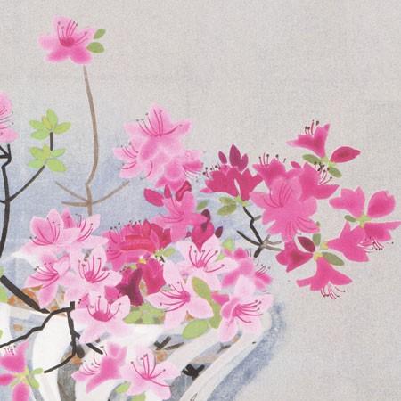 小倉遊亀 絵画 初夏の花 【複製】【美術印刷】【巨匠】【変型特寸