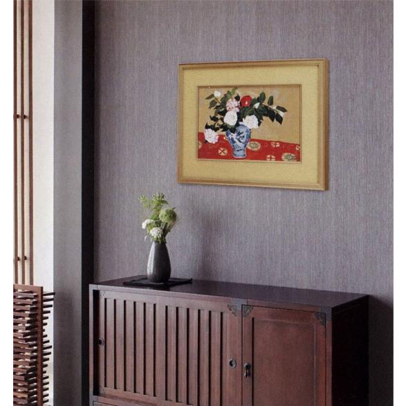 小倉遊亀 絵画 椿 【複製】【美術印刷】【巨匠】【変型特寸 小倉遊亀 絵画 椿 【複製】【美術印刷】【巨匠】【変型特寸