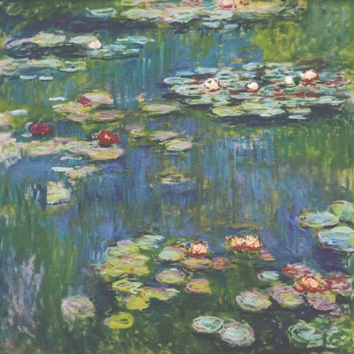 クロード・モネ 睡蓮 国立西洋美術館所蔵絵画 【複製】【美術 クロード・モネ 睡蓮 国立西洋美術館所蔵絵画 【複製】【美術