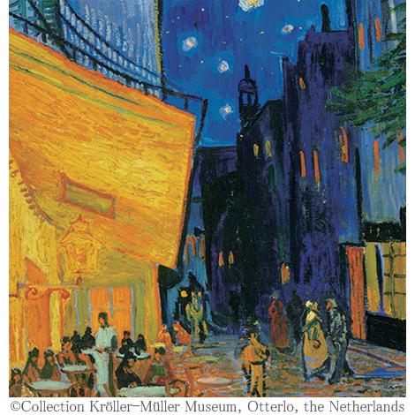 ゴッホ 夜のカフェテラス クレラー=ミュラー美術館正式認定 送料無料