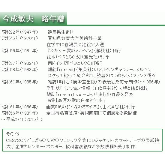 今成敏夫 パステル画 想い出のあの日 【複製】【パステル画】【風景