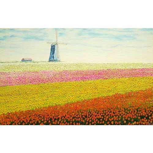 絵画 油絵 渡辺ムサシ オランダ風車 M10号 Yr 6030 掛け軸 絵画の専門店 掛軸堂画廊 通販 Yahoo ショッピング