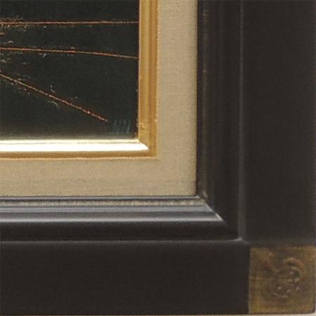 絵画 油絵 渡辺ムサシ【赤富士】（F4号） 【肉筆】【油絵】【富士】【4