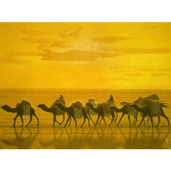 平山郁夫 絵画 流沙浄土変 【複製】【美術印刷】【巨匠】【変型 平山郁夫 絵画 流沙浄土変 【複製】【美術印刷】【巨匠】【変型