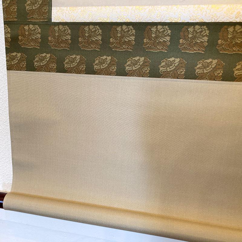 掛軸 掛け軸 小山 松渓 こやましょうけい「彩色山水画」風景 山 桐箱