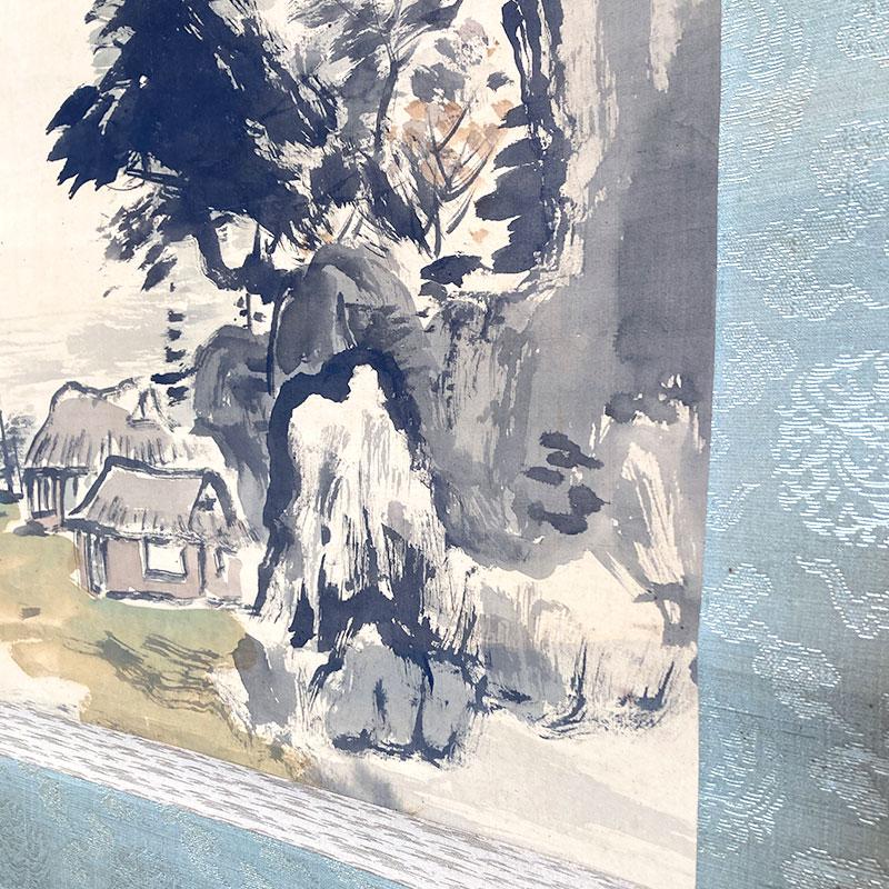 中村不折 山水図 山水画 水墨画 掛け軸 アート 美術 芸術 壁掛け飾り 中村不折 山水図 山水画 水墨画 掛け軸 アート 美術 芸術 壁掛け飾り