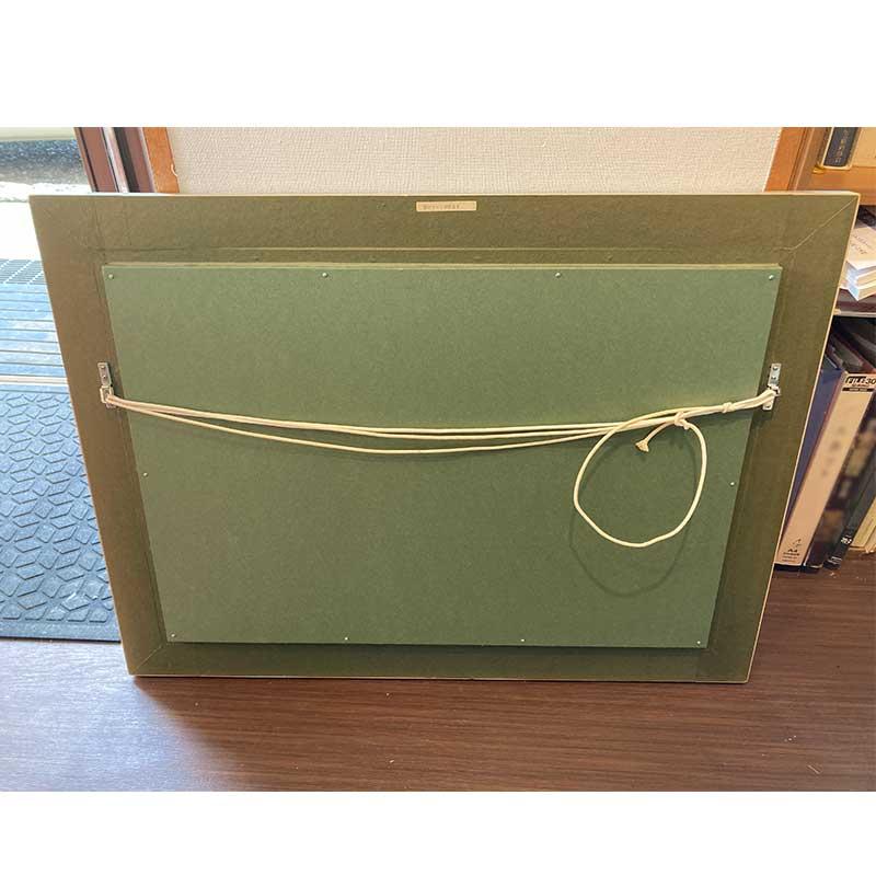 【真作】鎮西直秀「八重山暮色」キャンバス4号油彩 真作】鎮西直秀「八重山暮色」キャンバス4号油彩