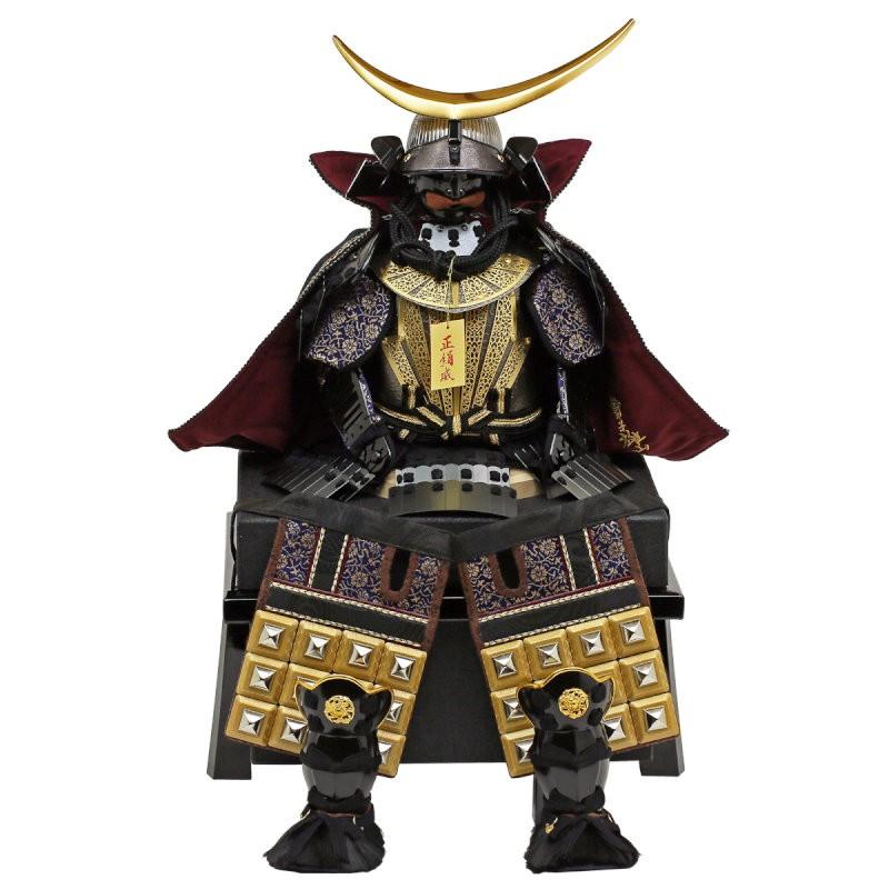 五月人形 初節句 雄山 コンパクト 鎧 鎧兜 鎧飾り 伊達政宗 子供の日 端午の節句 鎧平飾り 甲冑おしゃれ オシャレ